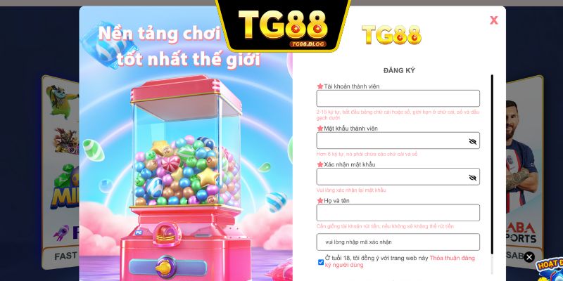 Cập nhật chính xác các bước đăng ký, mở tài khoản tại nhà cái